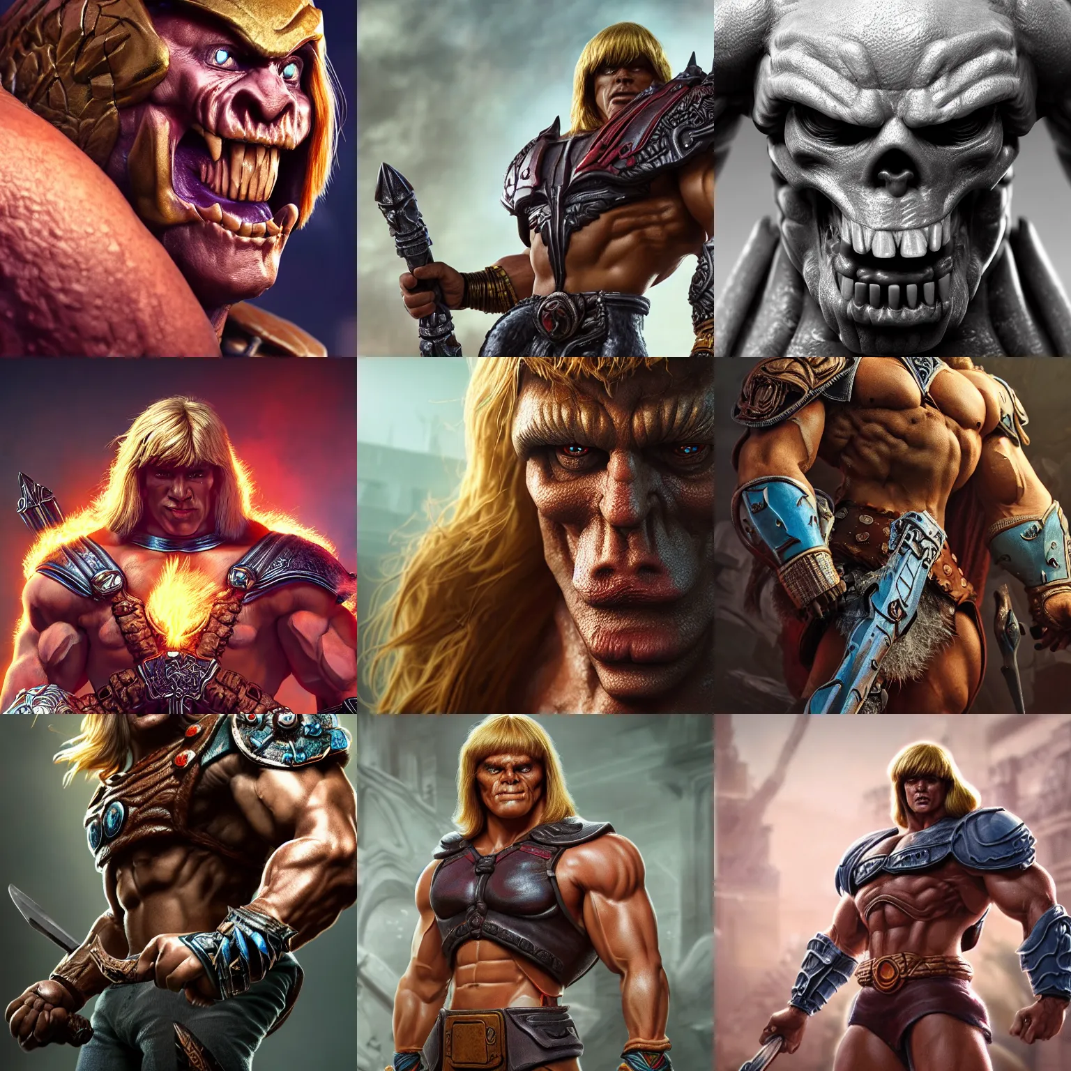 he man paintings