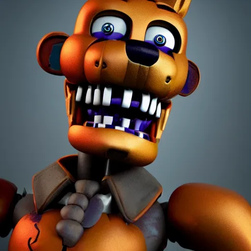 Digital art Five Nights at Freddy's Rendering Character, animatronics fnaf,  png