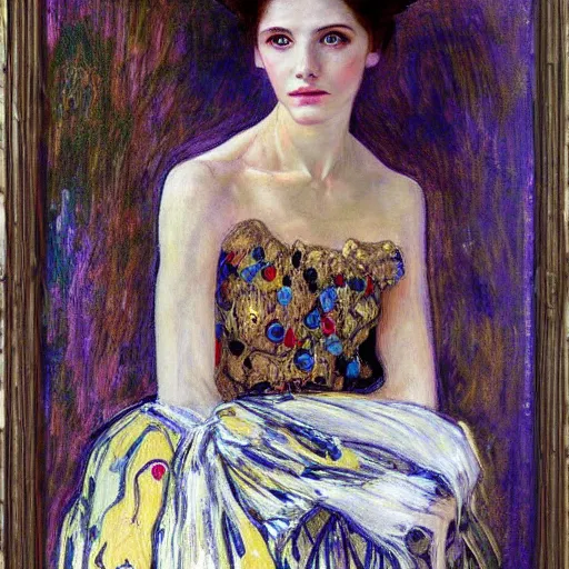 Image similar to portrait painting young woman skeleton, pikachu, comic book, elegant, highly detailed, painted by Singer Sargent and klimt