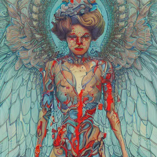 Image similar to archangel by James Jean And WLOPPRO