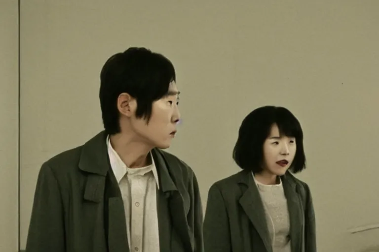 Prompt: korean film still from korean adaptation of george orwell's 1984