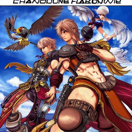 Prompt: chrono falcon final fantasy