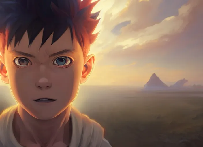 Prompt: highly detailed portrait of a boy with thunder powers, in naruto, stephen bliss, 8 k, unreal engine, fantasy art by greg rutkowski, loish, rhads, ferdinand knab, makoto shinkai and lois van baarle, ilya kuvshinov, rossdraws, tom bagshaw, global illumination, radiant light, detailed and intricate environment