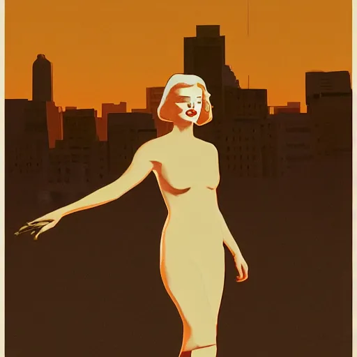 Image similar to Elle Fanning, head and shoulders masterpiece, apocalypse, golden hour, cosmic horror, artstation, in the style of Art Deco and Edward Hopper and Bosch, extremely detailed