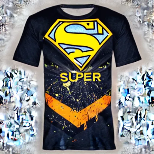 Prompt: super cool graphic tee