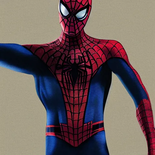 Image similar to hyperrealistic mixed media high resolution painting Spiderman as Peter Parker , stunning 3d render inspired art by Jamie Salmon and István Sándorfi and Unreal Engine and Greg Rutkowski, perfect facial symmetry, dim volumetric lighting, 8k octane beautifully detailed render, full body shot, post-processing, extremely hyper-detailed, intricate, epic composition, highly detailed attributes, highly detailed atmosphere, cinematic lighting, masterpiece, trending on artstation, very very detailed, masterpiece, stunning, flawless completion, lifelike texture, perfection,