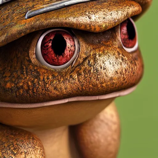 Image similar to stunning award winning hyperrealistic hdr 8 k highly detailed portrait photo of toad ( mario franchise ) as a real human