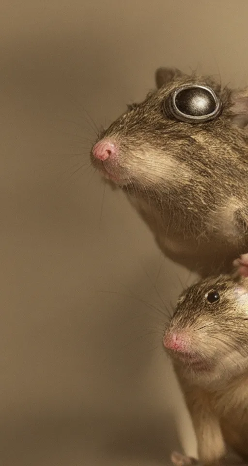 Image similar to close - up shot of dwarf fat - tailed jerboa, from the game pathologic 2, highly detailed, sharp focus, matte painting, by isaac levitan and asher brown durand,