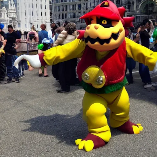 Image similar to real life bowser