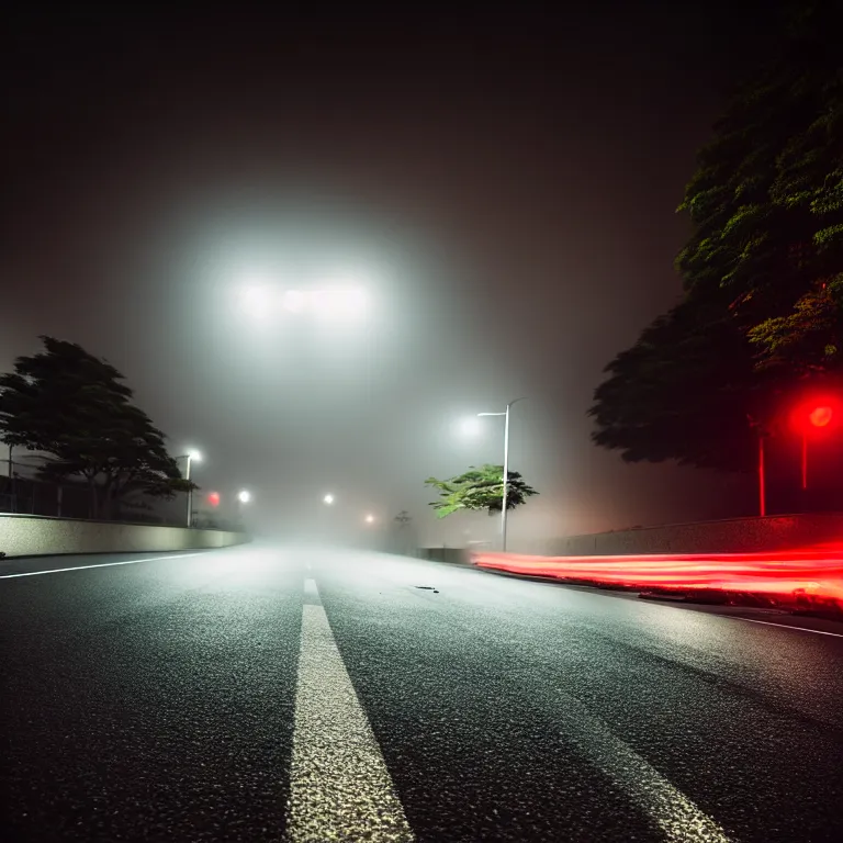 Image similar to close-up-photo JZX90 twin turbo drift middle of empty street, misty kanagawa prefecture, night, cinematic color, photorealistic, highly detailed,