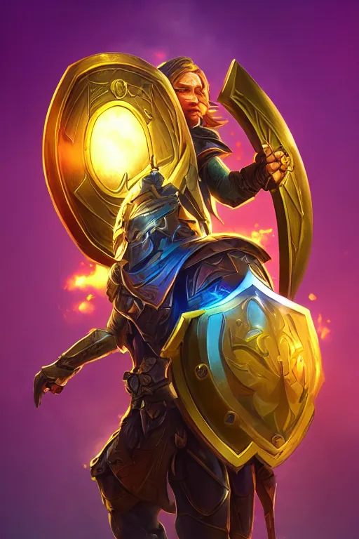 Image similar to shield fantasy epic legends game icon stylized digital illustration radiating a glowing aura global illumination ray tracing hdr fanart arstation by ian pesty and katarzyna da „ bek - chmiel