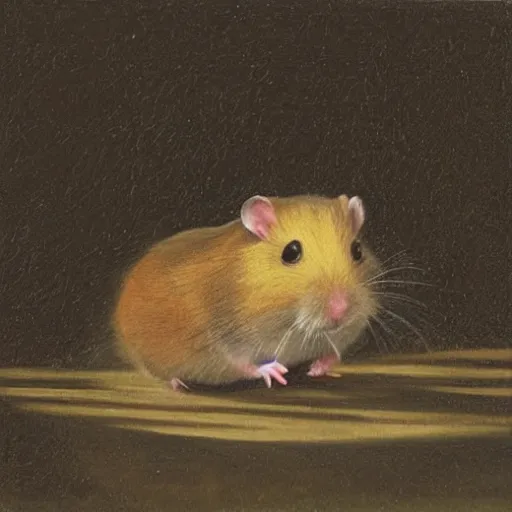 Image similar to hamster in the dark toiled