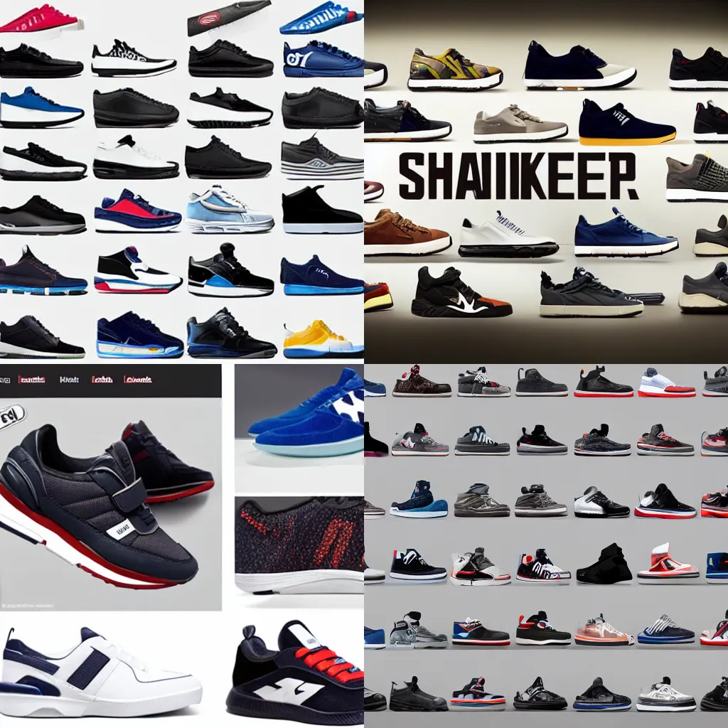 Prompt: Sneaker Adverts