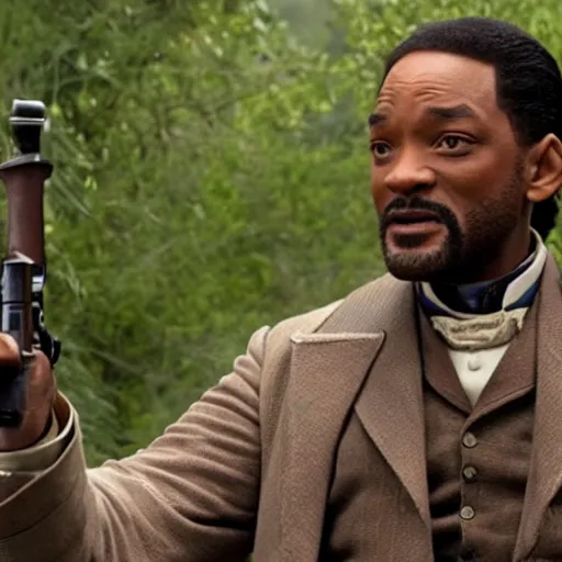 Image similar to will smith in the movie django unchained