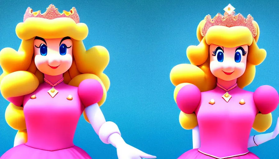 Princess Peach (Mario Movie) - v1.0, Stable Diffusion LoRA