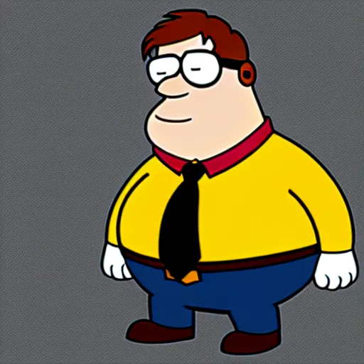 Prompt: Peter Griffin, digital art