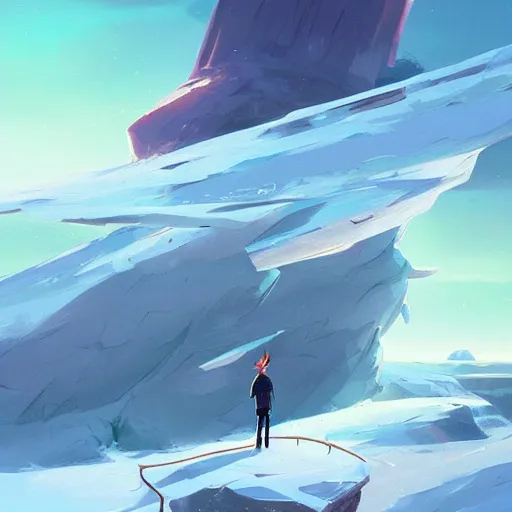 Image similar to icy comet in the air, black scraps trailing, behance hd artstation by jesper ejsing by rhads, makoto shinkai and lois van baarle, ilya kuvshinov, ossdraws