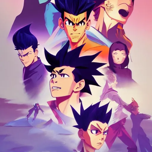 Image similar to face icon stylized minimalist yu yu hakusho, loftis, cory behance hd by jesper ejsing, by rhads, makoto shinkai and lois van baarle, ilya kuvshinov, rossdraws global illumination