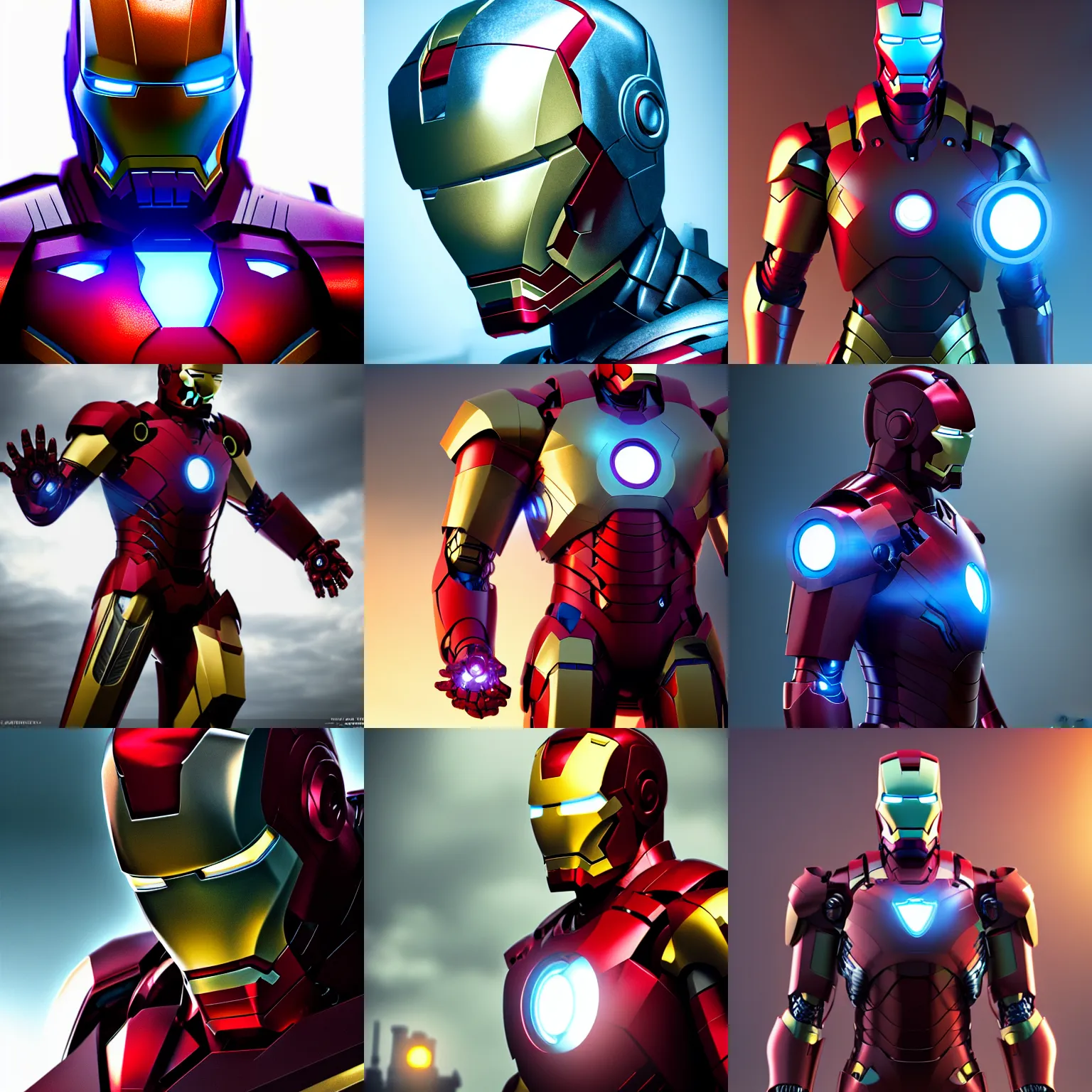 Prompt: cyberpunk knight iron man as knight, DeviantArt, artstation, 3D realism, 8k HD render, epic lighting, depth of field