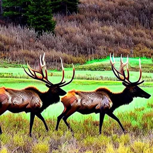 Image similar to elk centipede