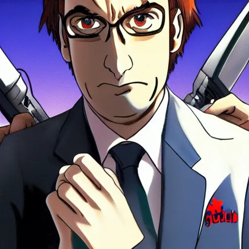 Image similar to saul goodman in evangelion, HD