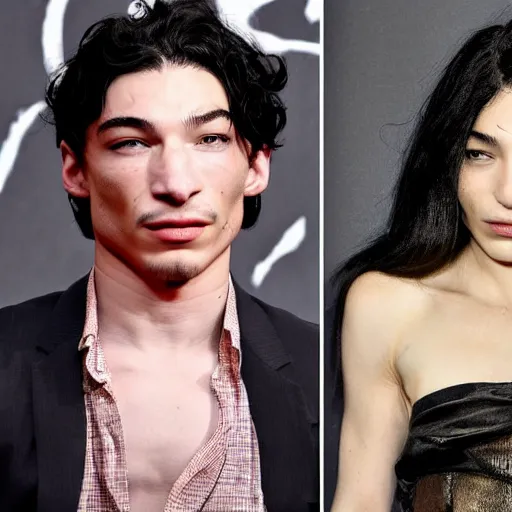 Image similar to ezra miller morbidly obese