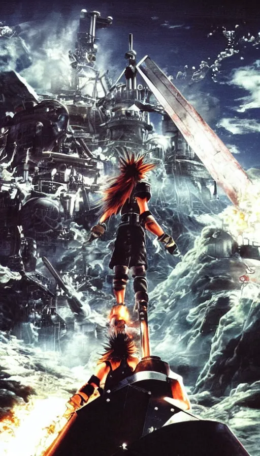 Image similar to the end of the world, from final fantasy vii