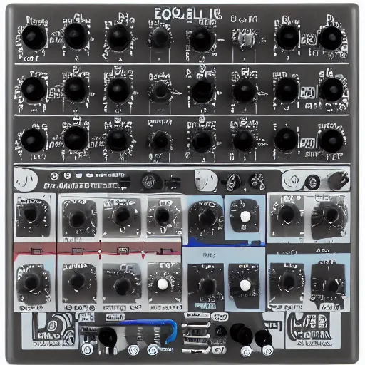 Prompt: intellijel eurorack module, product photo, realistic