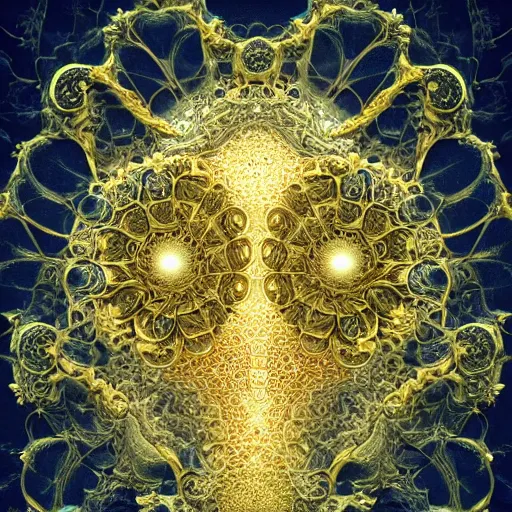 Image similar to human, flowers, mandelbrot fractal, veins, arteries, intricate, golden ratio, full frame, microscopic, elegant, highly detailed, ornate, ornament, sculpture, elegant , luxury, beautifully lit, ray trace, unreal, eye fish lens, 3d, PBR, in the style of peter Gric and Romero Ressendi