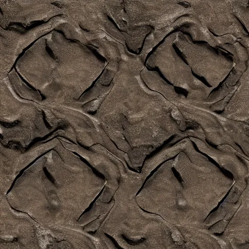 Image similar to mud diffuse texture, tileable