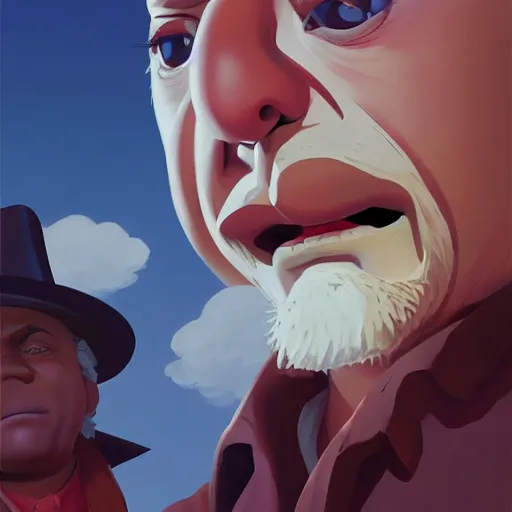 Prompt: face icon stylized minimalist blazing saddles, loftis, cory behance hd by jesper ejsing, by rhads, makoto shinkai and lois van baarle, ilya kuvshinov, rossdraws global illumination