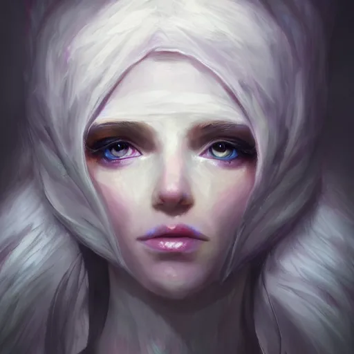 Prompt: Portrait of a beautiful ghost princess, incredible quality, trending on artstation
