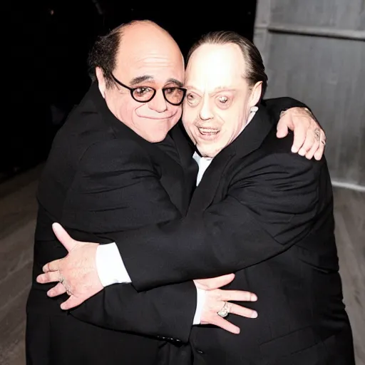 danny devito and steve buscemi getting married Stable Diffusion