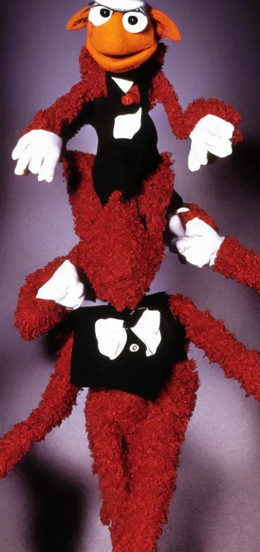 Image similar to Tim Curry as a Muppet