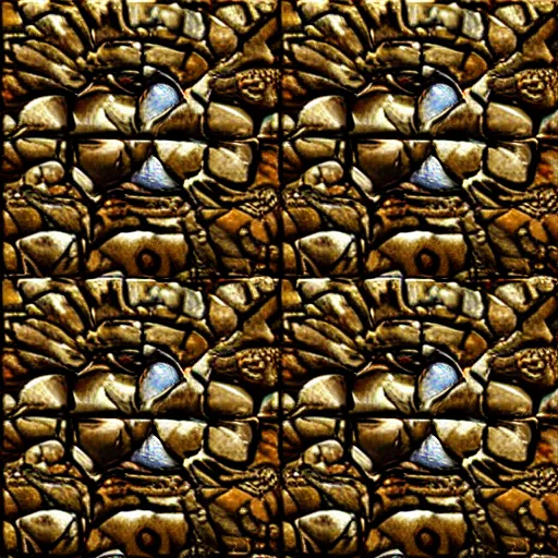 Image similar to Photographic repeating 2D texture of turtle skin