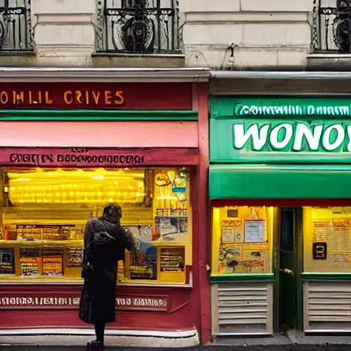 Image similar to the corndog subway in paris