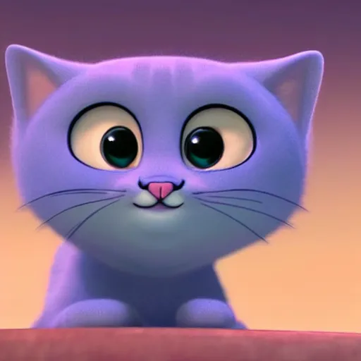 Image similar to dreamworks animation cute cartoon cat