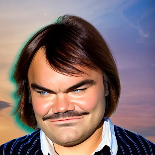 Prompt: jack black as derek zoolander, highly detailed, high resolution, trending, award winning photography