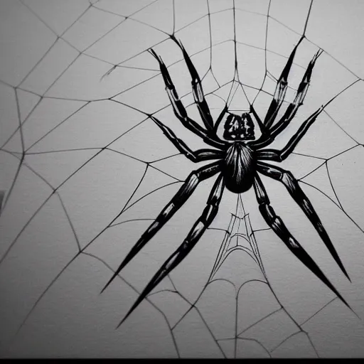 Image similar to spider, style of hydro74