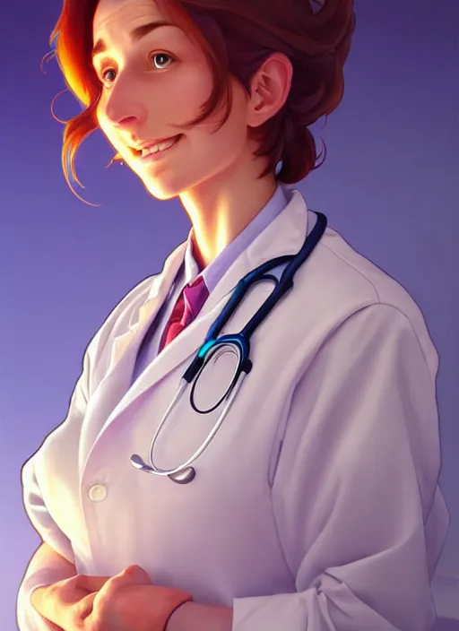 Prompt: cute doctor mason mount, natural lighting, path traced, highly detailed, high quality, digital painting, by don bluth and ross tran and studio ghibli and alphonse mucha, artgerm