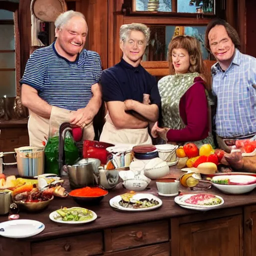 Image similar to too many cooks