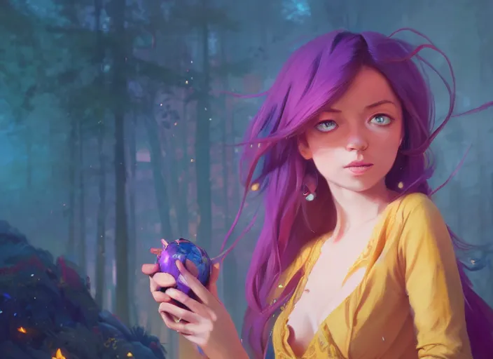 Image similar to highly detailed portrait of inna, in no game no life, stephen bliss, 8 k, unreal engine, fantasy art by greg rutkowski, loish, rhads, ferdinand knab, makoto shinkai and lois van baarle, ilya kuvshinov, rossdraws, tom bagshaw, global illumination, radiant light, detailed and intricate environment