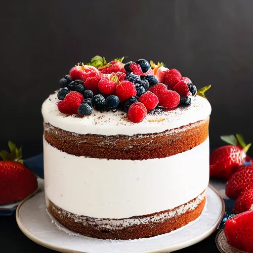 Image similar to photo of a delicious cake, award - winning, sharp focus