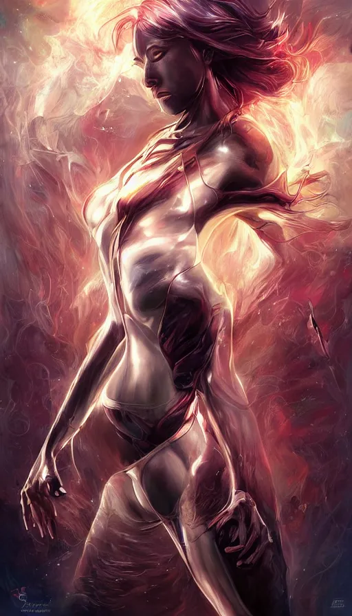 Prompt: The end of an organism, by ARTGERM