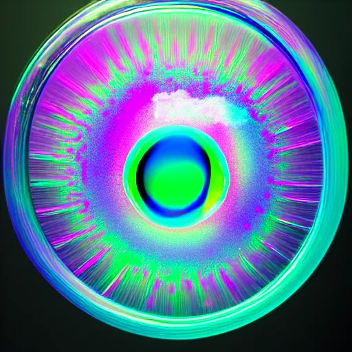 Prompt: soap bubble's iridescent surface, swirling, color, smoke, fluid, highly detailed, behance