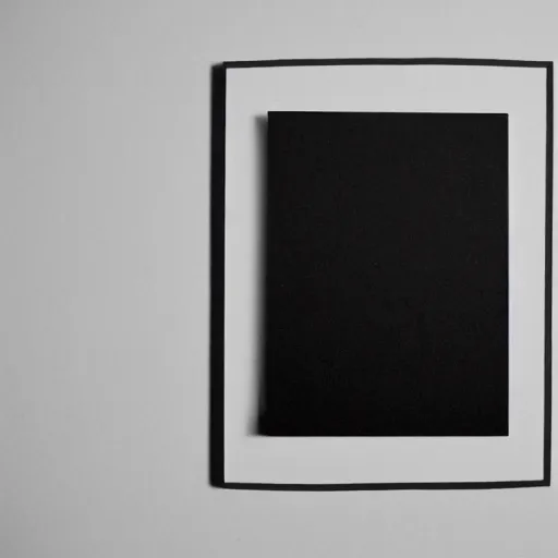 Image similar to filled canvas of the color black by karl gerstner, solid color, monochrome, 8 k scan