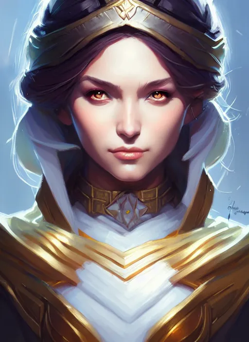 Image similar to percian princess, portrait, art by artgerm and greg rutkowski and magali villeneuve, d & d, fantasy, highly detailed, portrait, digital painting, trending on artstation, concept art, sharp focus, illustration