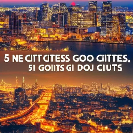 Image similar to 5 cities you should never go to