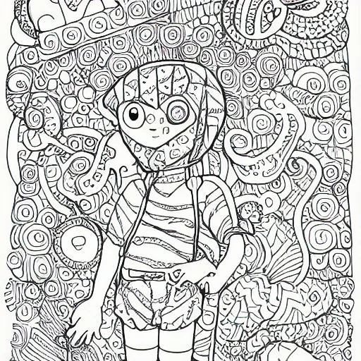 Image similar to children's coloring book illustration, behance, devianart, artstation, dribble, creary, ello, cgsociety, drawcrowd, pixiv, concept art world, our art corner, newgrounds, doodle addicts, penup