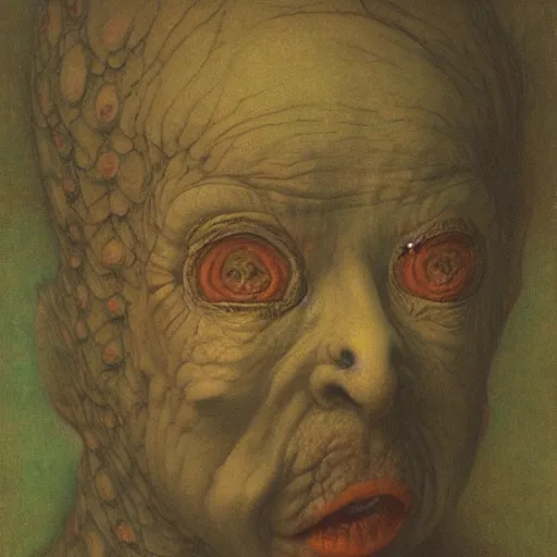 Prompt: by millais, ( ( ( ( ( ( by beksinski ) ) ) ) ) ), portrait painting of victorian yokai, 8 k, highly detailed,